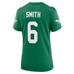 Nike DeVonta Smith Philadelphia Eagles Women's Player Jersey Kelly Green