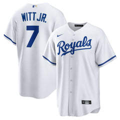 Bobby Witt Jr. Kansas City Royals Nike Home Replica Player Jersey - White - Nike Online