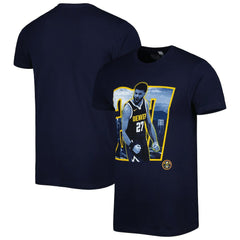 Jamal Murray Denver Nuggets Stadium Essentials Unisex Player Skyline T-Shirt Navy