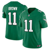 Nike A.J. Brown Philadelphia Eagles Vapor F.U.S.E. Limited Jersey Kelly Green