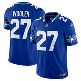 Nike Tariq Woolen Seattle Seahawks Alternate Vapor F.U.S.E. Limited Jersey Royal