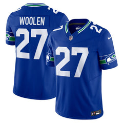 Nike Tariq Woolen Seattle Seahawks Alternate Vapor F.U.S.E. Limited Jersey Royal