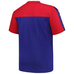 Philadelphia Phillies Profile Big & Tall Yoke Knit T-Shirt - Red/Royal - MLB Sale