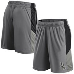 Chicago White Sox Profile Team Shorts - Gray/Black - MLB Discount