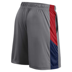 Los Angeles Angels Profile Team Shorts - Gray/Navy - MLB Online