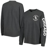 Chicago White Sox Soft as a Grape Women's Team Pigment Dye Long Sleeve T-Shirt - Black - MLB Online
