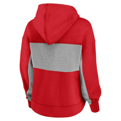 St. Louis Cardinals Fanatics Women's Filled Stat Sheet Pullover Hoodie - Red - Fanatics on Sale
