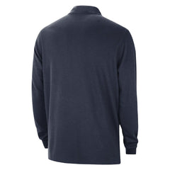 New Orleans Pelicans Authentic Performance Half-Zip Jacket Navy | Nike