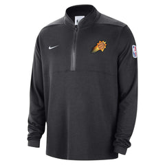 Phoenix Suns Authentic Performance Half-Zip Jacket Black | Nike discount