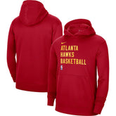 Atlanta Hawks Unisex 2023/24 Performance Spotlight On-Court Practice Pullover Hoodie Red | Nike discount