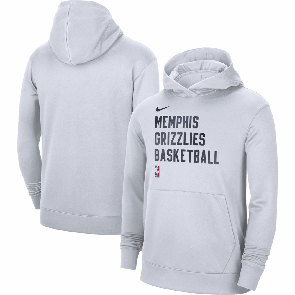 Memphis Grizzlies Unisex 2023/24 Performance Spotlight On-Court Practice Pullover Hoodie White | Nike discount