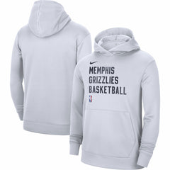Memphis Grizzlies Unisex 2023/24 Performance Spotlight On-Court Practice Pullover Hoodie White | Nike discount
