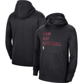 Miami Heat Unisex 2023/24 Performance Spotlight On-Court Practice Pullover Hoodie Black | Nike outlet