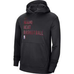 Miami Heat Unisex 2023/24 Performance Spotlight On-Court Practice Pullover Hoodie Black | Nike outlet