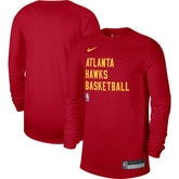 Atlanta Hawks Unisex 2023/24 Legend On-Court Practice Long Sleeve T-Shirt Red | Nike discount