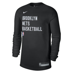 Brooklyn Nets Unisex 2023/24 Legend On-Court Practice Long Sleeve T-Shirt Black | Nike Near Me