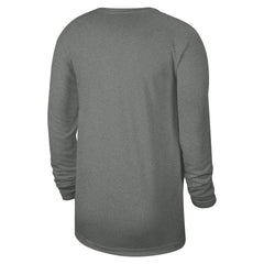Brooklyn Nets Unisex 2023/24 Legend On-Court Practice Long Sleeve T-Shirt Heather Gray | Nike Lifestyle