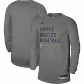 Memphis Grizzlies Unisex 2023/24 Legend On-Court Practice Long Sleeve T-Shirt Heather Gray | Nike for sale