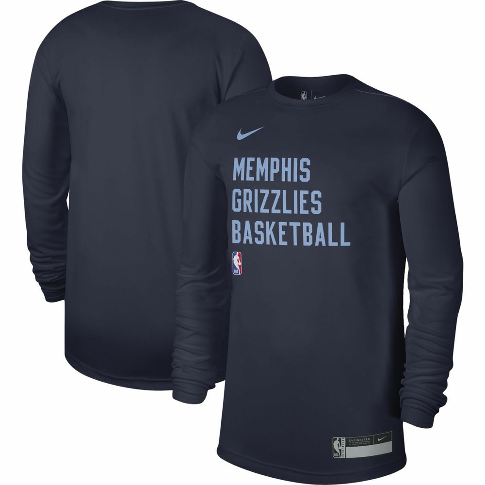 Memphis Grizzlies Unisex 2023/24 Legend On-Court Practice Long Sleeve T-Shirt Navy | Nike discount