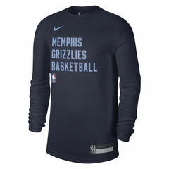 Memphis Grizzlies Unisex 2023/24 Legend On-Court Practice Long Sleeve T-Shirt Navy | Nike discount