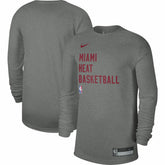 Miami Heat Unisex 2023/24 Legend On-Court Practice Long Sleeve T-Shirt Heather Gray | Nike online