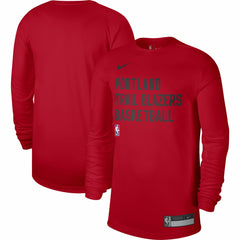 Portland Trail Blazers Unisex 2023/24 Legend On-Court Practice Long Sleeve T-Shirt Red | Nike discount