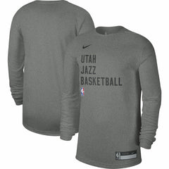 Utah Jazz Unisex 2023/24 Legend On-Court Practice Long Sleeve T-Shirt Heather Gray | Nike online