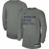 Washington Wizards Unisex 2023/24 Legend On-Court Practice Long Sleeve T-Shirt Heather Gray | Nike Near Me