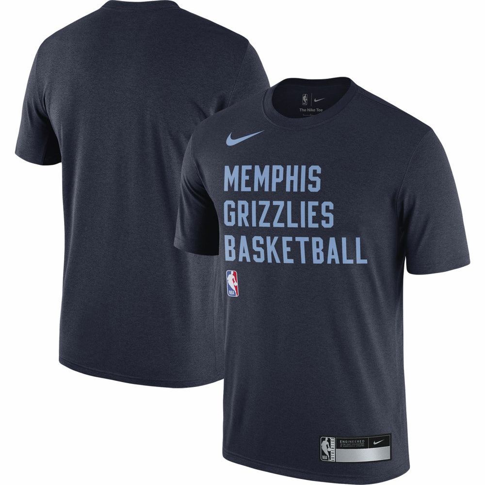 Memphis Grizzlies 2023/24 Sideline Legend Performance Practice T-Shirt Navy | Nike