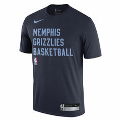 Memphis Grizzlies 2023/24 Sideline Legend Performance Practice T-Shirt Navy | Nike