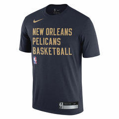 New Orleans Pelicans 2023/24 Sideline Legend Performance Practice T-Shirt Navy | Nike