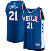 Joel Embiid Philadelphia 76ers Big & Tall Fast Break Player Jersey Royal Icon Edition | Fanatics