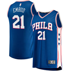 Joel Embiid Philadelphia 76ers Big & Tall Fast Break Player Jersey Royal Icon Edition | Fanatics