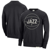 Utah Jazz 2023/24 Authentic Standard Issue Travel Performance Pullover Sweatshirt Black | Nike online