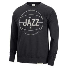 Utah Jazz 2023/24 Authentic Standard Issue Travel Performance Pullover Sweatshirt Black | Nike online