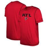 Atlanta Falcons New Era Third Down Puff Print T-Shirt Red