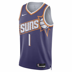 Devin Booker Phoenix Suns Unisex Swingman Jersey Icon Edition Purple | Nike Lifestyle