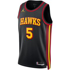 Dejounte Murray Atlanta Hawks Jordan Brand Unisex Swingman Jersey Statement Edition Black