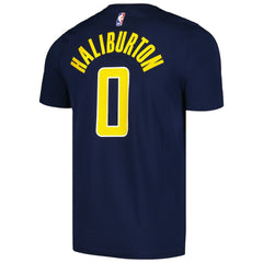 Tyrese Haliburton Indiana Pacers Icon 2022/23 Name & Number T-Shirt Navy | Nike discount