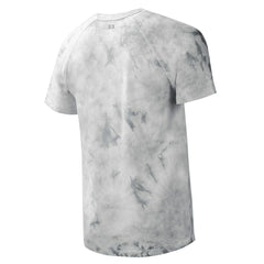 Las Vegas Raiders MSX by Michael Strahan Resolution Tie-Dye Raglan T-Shirt Gray