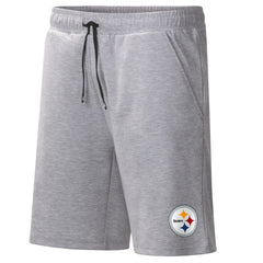 Pittsburgh Steelers MSX by Michael Strahan Trainer Shorts Heather Gray