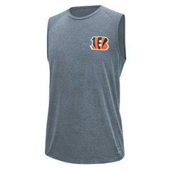 Cincinnati Bengals MSX by Michael Strahan Warm Up Sleeveless T-Shirt Gray