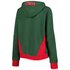Minnesota Wild Starter Women's Wishbone Half-Zip Hoodie - Green - NHL 5271984