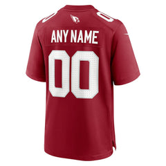 Nike Arizona Cardinals Custom Game Jersey Cardinal