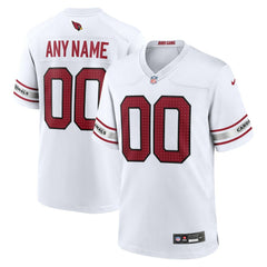 Nike Arizona Cardinals Custom Game Jersey White