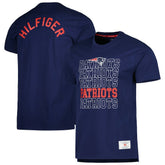 New England Patriots Tommy Hilfiger Liam T-Shirt Navy