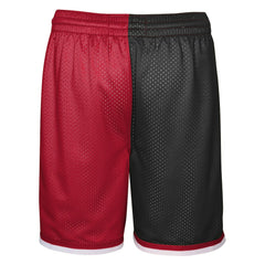 Chicago Bulls Youth Hardwood Classics Big Face 5.0 Shorts Black/Red | Mitchell & Ness
