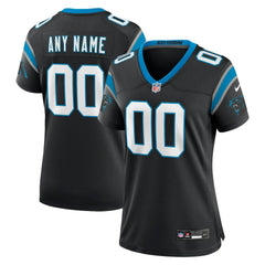 Nike Carolina Panthers Women's Custom Game Jersey Black