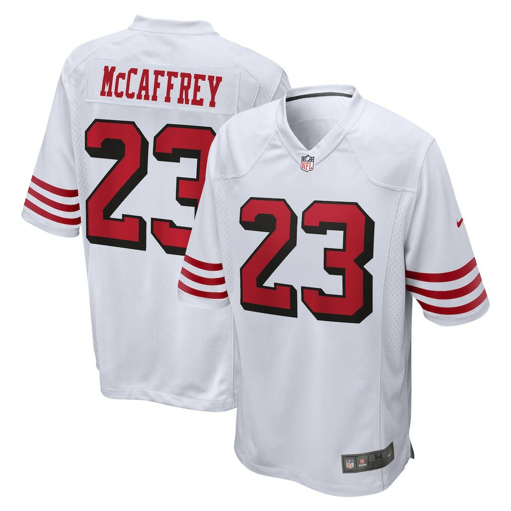 Nike Christian McCaffrey San Francisco 49ers Game Jersey White