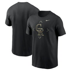 Colorado Rockies Nike Camo Logo T-Shirt - Black - Nike Discount